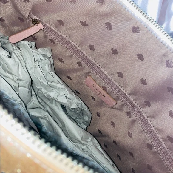 Kate Spade Gold and Pink Tote Bag - Picture 4 of 11